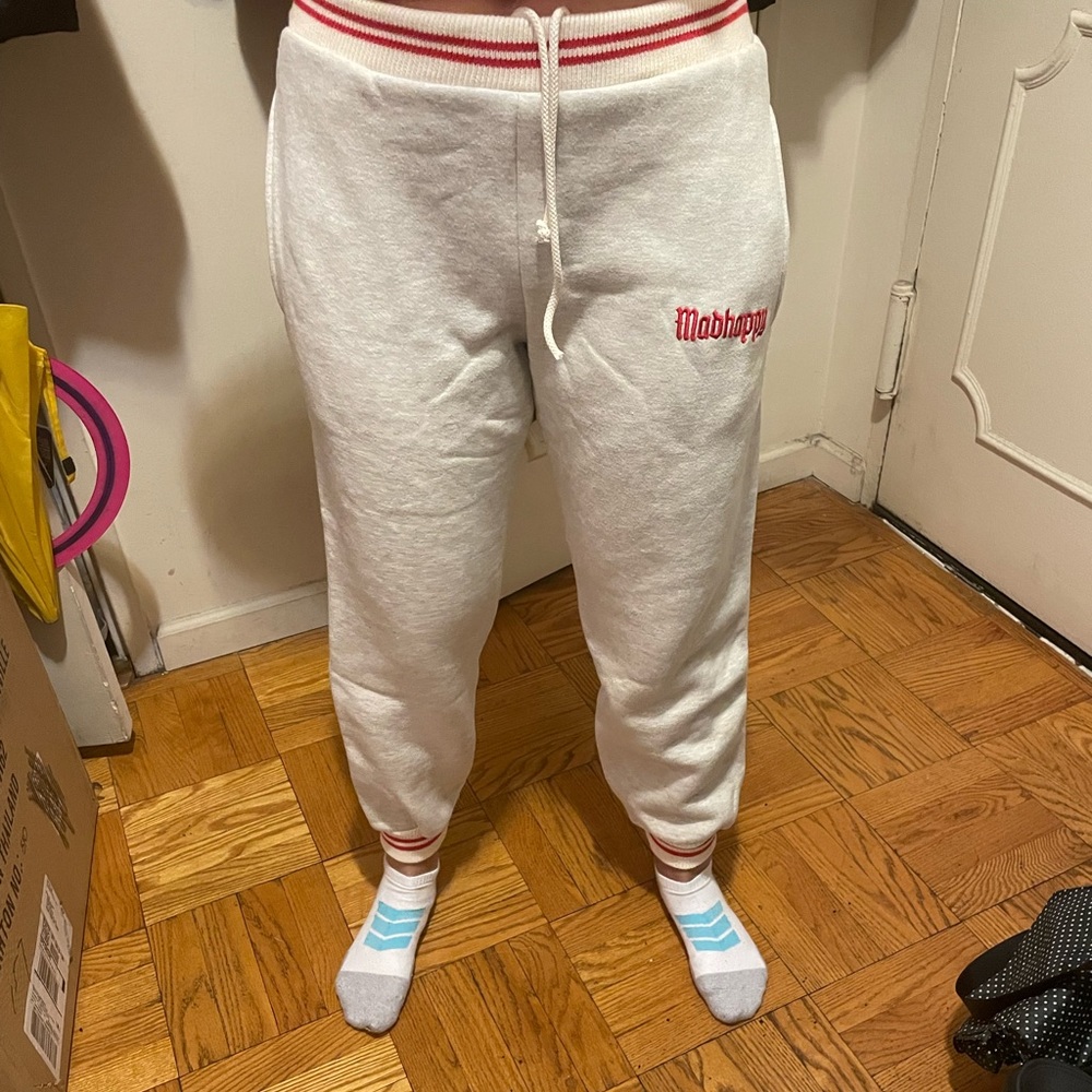 BRAND NEW MADHAPPY GREY SWEATPANTS